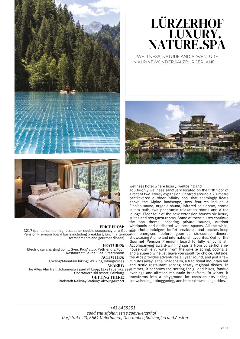 NEW! Condé Nast Johansens: Luxury Hotels Guide 2027