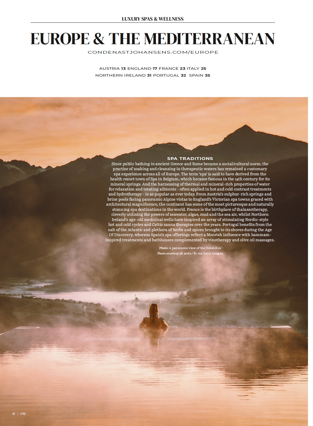 NEW! Condé Nast Johansens: Luxury Spas & Wellness Guide 2026