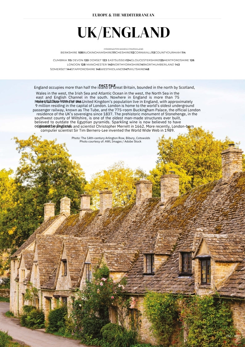 NEW! Condé Nast Johansens: Luxury Hotels Guide 2027